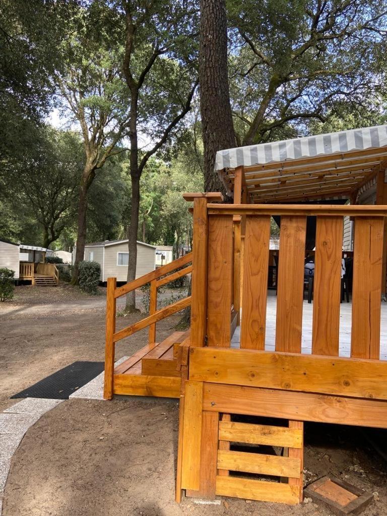 Mobil Home Aventura 6-8 Personnes Tout Confort سانت-بريفين-لي-بان المظهر الخارجي الصورة